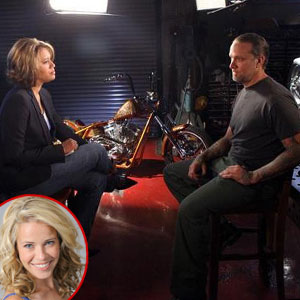 Chelsea Handler, Jesse James, Vicki Mabrey Chelsea Handler, Jesse James, Vicki Mabrey